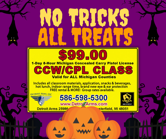 Halloween Special - Any Upcoming Class $99 Per Person Sale - Now through November 2, 2024