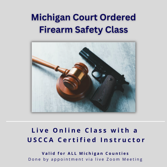 Michigan Court Ordered Firearm Safety Course
