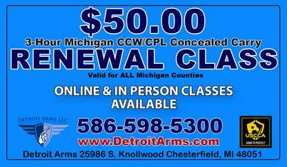 3-Hour CPL IN PERSON Renewal Class