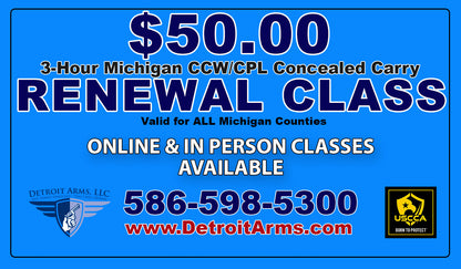 3-Hour CPL IN PERSON Renewal Class